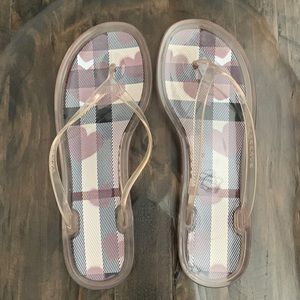 Brand New BURBERRY Jelly Thong Sandal